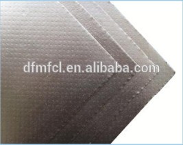 graphite reinfoced sheet with metal foil gasket material