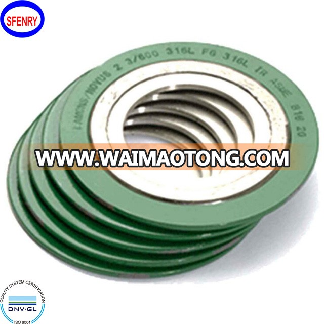 Waimaotong ss316 flexible graphite spiral wound gasket